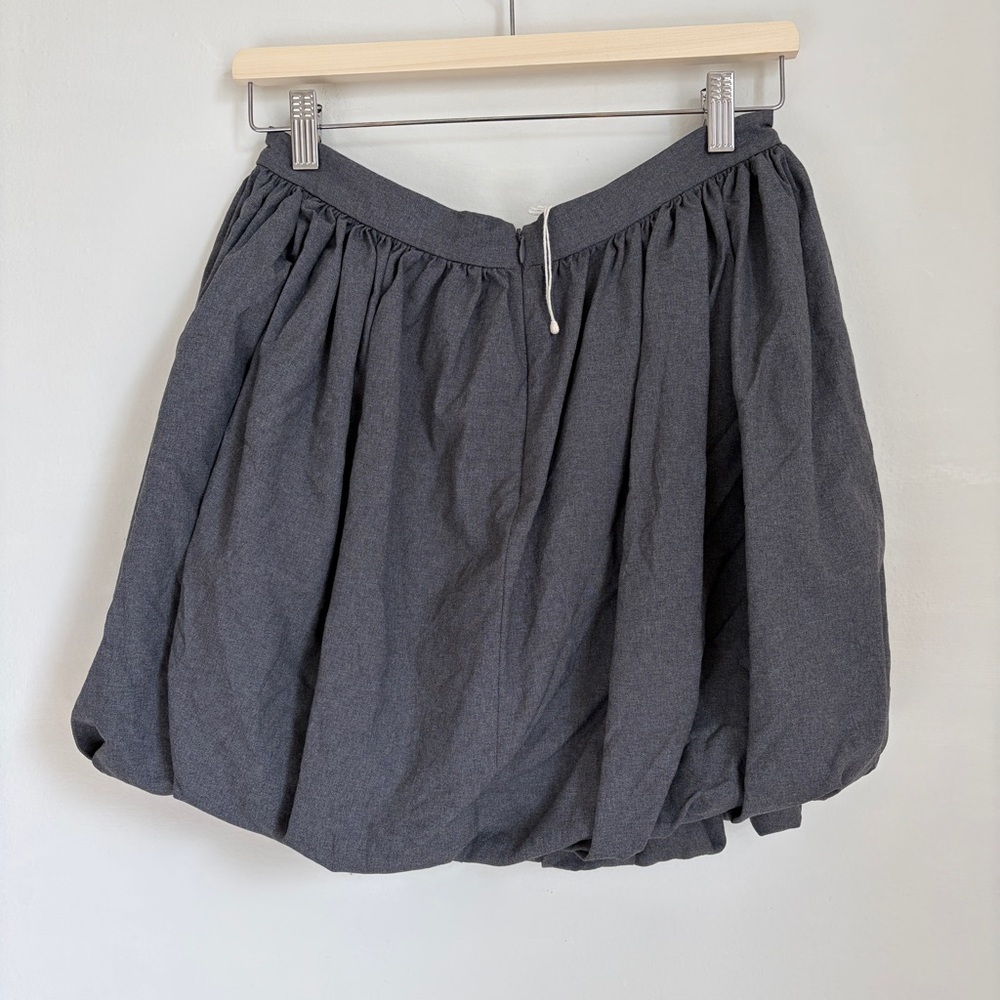 Marni Pleated wool mini bubble skirt - Picture 3 of 7